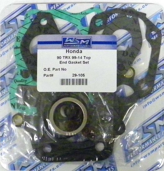 WSM Off Road Gaskets Top End Gasket Kit Honda 90 TRX 99-21 - 29-105
