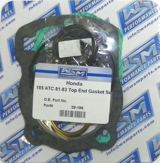 WSM Off Road Gaskets Top End Gasket Kit Honda 185 / 200 ATC / XL 81-86 - 29-106