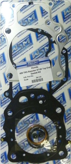 WSM Off Road Gaskets Top End Gasket Kit Honda 420 TRX 07-08 - 29-142