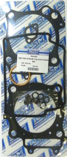 WSM Off Road Gaskets Top End Gasket Kit Honda 450 TRX-R 04-05 - 29-146