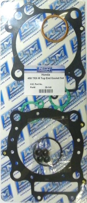 WSM Off Road Gaskets Top End Gasket Kit Honda 450 TRX-R 06-14 - 29-148