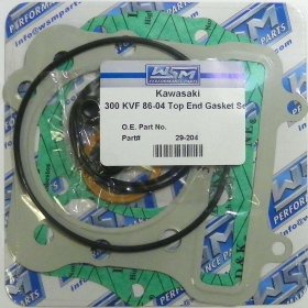 WSM Off Road Gaskets Top End Gasket Kit Kawasaki 300 Bayou / Lakota / Prairie 88-04 - 29-204 WSM Off Road Gaskets Top End Gasket Kit Kawasaki 300 Bayou / Lakota / Prairie 88-04 - 29-204