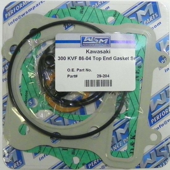WSM Off Road Gaskets Top End Gasket Kit Kawasaki 300 Bayou / Lakota / Prairie 88-04 - 29-204