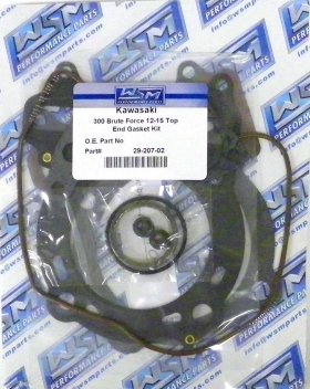 WSM Off Road Gaskets Top End Gasket Kit Kawasaki 300 Brute Force 12-25 - 29-207-02 WSM Off Road Gaskets Top End Gasket Kit Kawasaki 300 Brute Force 12-25 - 29-207-02