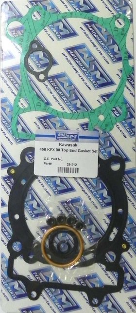 WSM Off Road Gaskets Top End Gasket Kit Kawasaki 450 KFX 08-14 - 29-212 WSM Off Road Gaskets Top End Gasket Kit Kawasaki 450 KFX 08-14 - 29-212