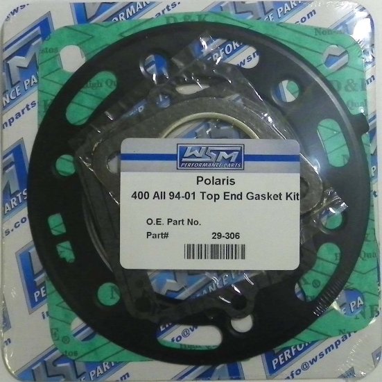 WSM Off Road Gaskets Top End Gasket Kit Polaris 400 94-03 - 29-306