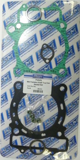WSM Off Road Gaskets Top End Gasket Kit Polaris 500 Outlaw / Predator 03-07 - 29-312