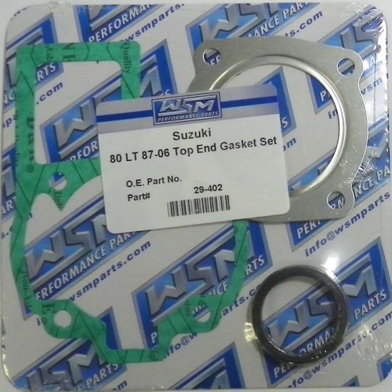 WSM Off Road Gaskets Top End Gasket Kit Kawasaki / Suzuki 80 KFX / LT 87-06 - 29-402