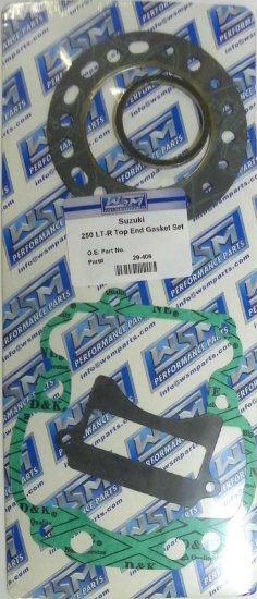 WSM Off Road Gaskets Top End Gasket Kit Suzuki 250 Quadracer 85-86 - 29-406