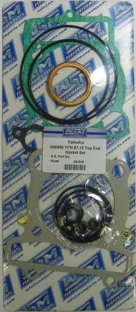 WSM Off Road Gaskets Top End Gasket Kit Yamaha 350 / 400 87-14 - 29-516 WSM Off Road Gaskets Top End Gasket Kit Yamaha 350 / 400 87-14 - 29-516