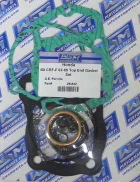 WSM Off Road Gaskets Top End Gasket Kit Honda 150 CRF-F 03-07 - 29-632