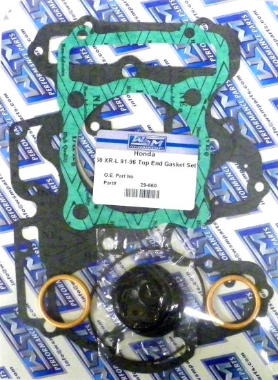 WSM Off Road Gaskets Top End Gasket Kit Honda 250 XR / XL 85-96 - 29-660