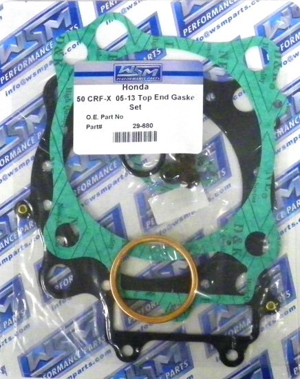 WSM Off Road Gaskets Top End Gasket Kit Honda 450 CRF-X 05-17 - 29-680