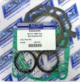 WSM Off Road Gaskets Top End Gasket Kit Kawasaki 80 KX 1990 - 29-712