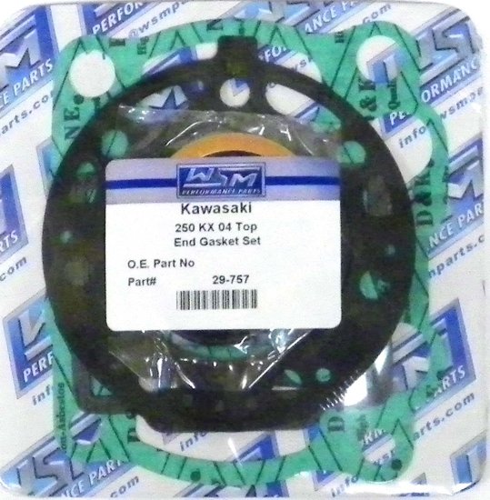 WSM Off Road Gaskets Top End Gasket Kit Kawasaki 250 KX 2004 - 29-757