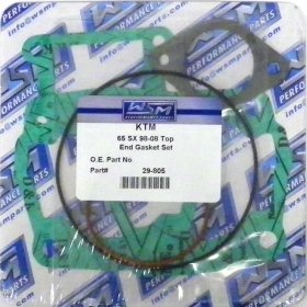 WSM Off Road Gaskets Top End Gasket Kit KTM 65 SX / XC 98-08 - 29-805 WSM Off Road Gaskets Top End Gasket Kit KTM 65 SX / XC 98-08 - 29-805