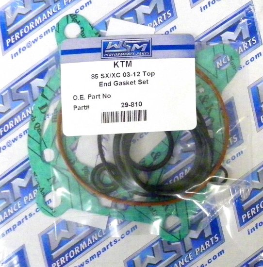 WSM Off Road Gaskets Top End Gasket Kit Husqvarna / KTM 85 02-17 - 29-810