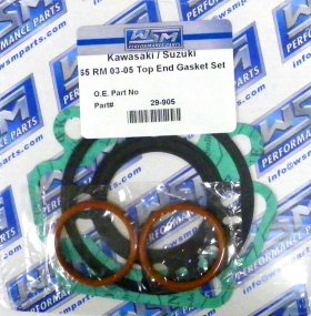 WSM Off Road Gaskets Top End Gasket Kit Kawasaki / Suzuki 65 KX / RM 00-23 - 29-905 WSM Off Road Gaskets Top End Gasket Kit Kawasaki / Suzuki 65 KX / RM 00-23 - 29-905