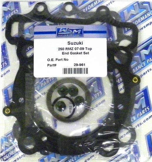 WSM Off Road Gaskets Top End Gasket Kit Suzuki 250 RMZ 07-09 - 29-961
