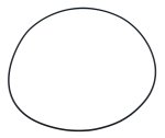 WSM Off Road Gaskets Clutch Cover Gasket Honda / Yamaha 250 / 450 02-25 - 33-136
