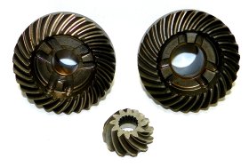 WSM MAR Lower Unit Parts Gear Set Johnson / Evinrude 40 - 50 Hp Looper W/O Clutch Dog 1989-05 - 444-24-01