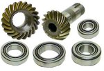 WSM MAR Lower Unit Parts Upper Gear Set OMC Cobra - 5.7 5.8 L. V8 - 21:16 ratio - 444-425