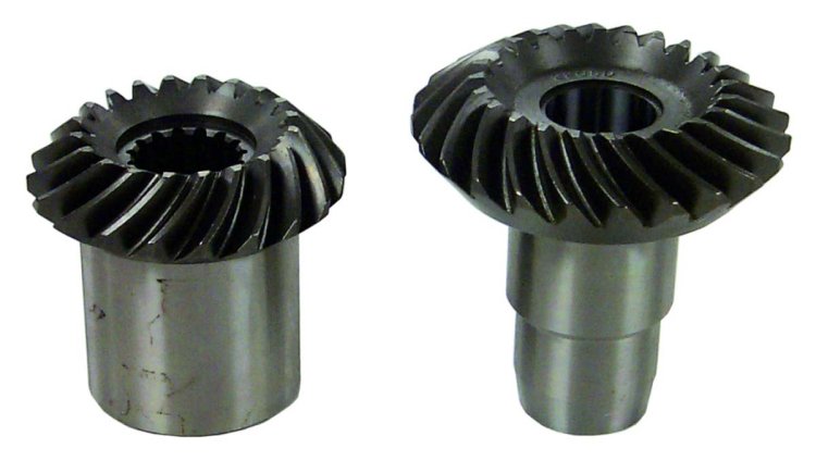 WSM MAR Lower Unit Parts Upper Gear Set Mercruiser 4 Cyl. 1.98:1 Ratio - 444-450