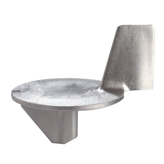 WSM Tecnoseal Anodes Trim Anode Mercury / Mariner / Force 15 - 25 Hp - 450-00812