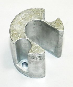 WSM Tecnoseal Anodes Trim Anode Mercury Bravo I / II / III - 450-00818AL WSM Tecnoseal Anodes Trim Anode Mercury Bravo I / II / III - 450-00818AL