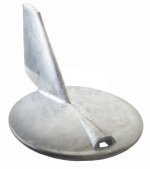 WSM Tecnoseal Anodes Trim Anode Yamaha 150 - 225 Hp DX - 450-01133DX