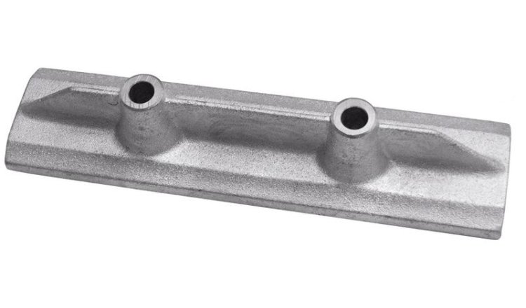 WSM Tecnoseal Anodes Plate Anode Yamaha Hydra Drive - 450-01159
