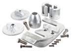 WSM Tecnoseal Anodes Anode Kit Mercruiser Bravo III - 455-20805