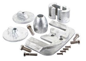 WSM Tecnoseal Anodes Anode Kit Mercruiser Bravo III - 455-20805