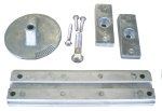 WSM Tecnoseal Anodes Anode Kit Mercury Verado 4 / Optimax - 455-20814
