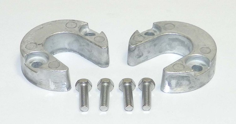 WSM Tecnoseal Anodes Anode Kit Mercruiser Alpha - 455-20820AL