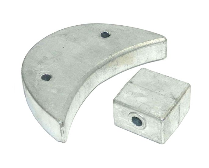 WSM Tecnoseal Anodes Anode Kit Johnson / Evinrude 85 - 235 Hp V4 / V6 - 455-20908