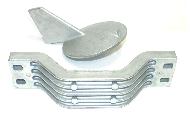 WSM Tecnoseal Anodes Anode Kit Yamaha 150 - 350 Hp - 455-21102