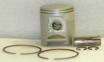 WSM Off Road ATV Piston Kits Piston Kit Honda 250 TRX-R 87-89 .25mm Over - 50-210-04K