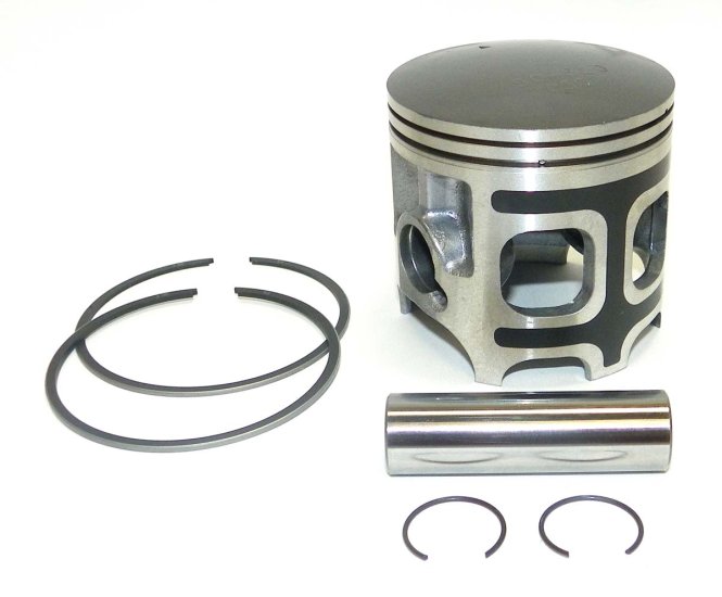WSM Off Road ATV Piston Kits Piston Kit Yamaha 350 Banshee 87-06 .5mm Over - 50-521-05PK