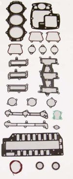 WSM MAR Gasket Kits Gasket Kit Powerhead Chrysler / Force 90 - 95 Hp 3 Cyl Sport Jet - 500-109