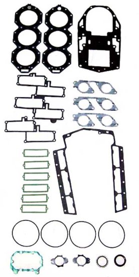 WSM MAR Gasket Kits Gasket Kit Powerhead Johnson / Evinrude 185 - 250 Hp 3.0L FFI - 500-146-01