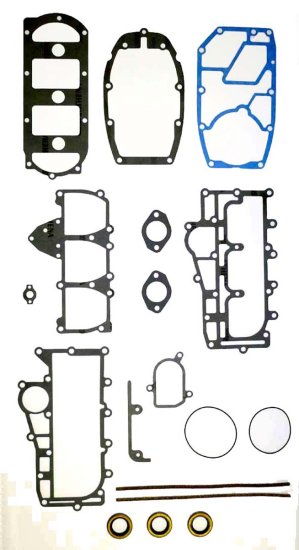 WSM MAR Gasket Kits Gasket Kit Powerhead Mercury / Mariner 50 / 60 Hp 3 Cylinder 87-90 - 500-202