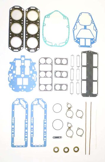 WSM MAR Gasket Kits Gasket Kit Powerhead Mercury / Mariner 135 / 150 Hp 6 Cyl 2L 78-90 - 500-214