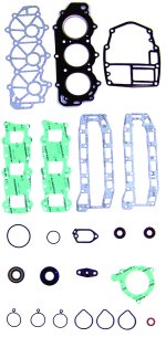 WSM MAR Gasket Kits Gasket Kit Powerhead Yamaha 40 / 50 Hp 3 Cylinder 89-94 - 500-313