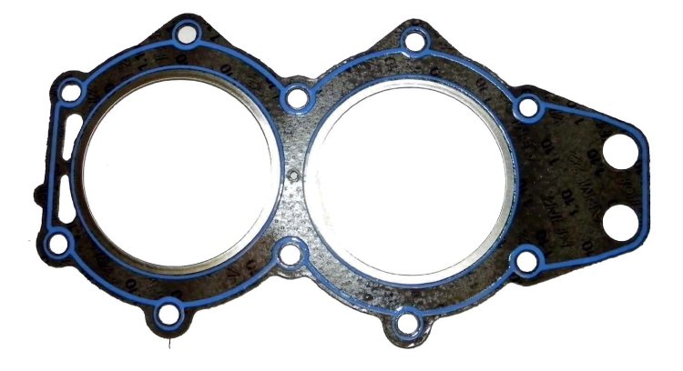 WSM MAR Gaskets & Orings Gasket Head Johnson / Evinrude 35 - 60 Hp 2 Cylinder Looper - 505-04