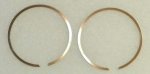 WSM Off Road Piston Rings Piston Rings Honda 250 ATC-R / TRX-R 85-89 .25mm Over - 51-205-04