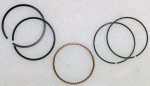 WSM Off Road Piston Rings Piston Rings Honda 200 ATC-X / TRX-SX 86-88 Standard - 51-221