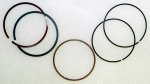 WSM Off Road Piston Rings Piston Rings Honda 250 TRX 97-24 Standard - 51-225