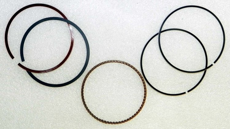 WSM Off Road Piston Rings Piston Rings Honda 250 TRX 97-24 Standard - 51-225