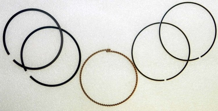 WSM Off Road Piston Rings Piston Rings Honda 350 TRX 00-06 1mm Over - 51-226-07